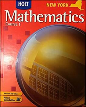 Hardcover Holt Mathematics: Student Edition Course 1 2008 Book