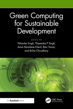 Hardcover Green Computing for Sustainable Development Book