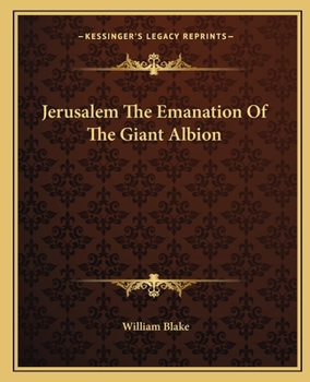 Jerusalem (The Illuminated Books of William Blake, Vol 1)