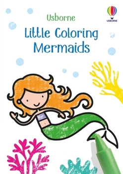 Paperback Little Coloring Mermaids Book