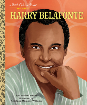 Hardcover Harry Belafonte: A Little Golden Book Biography Book