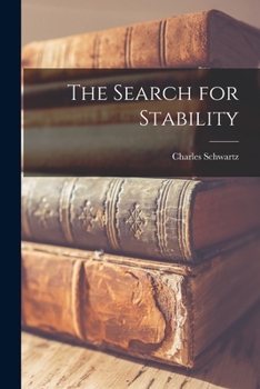 Paperback The Search for Stability Book