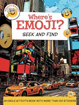 Paperback Where's Emoji? Seek and Find Book