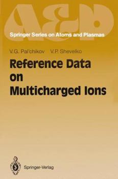 Paperback Reference Data on Multicharged Ions Book