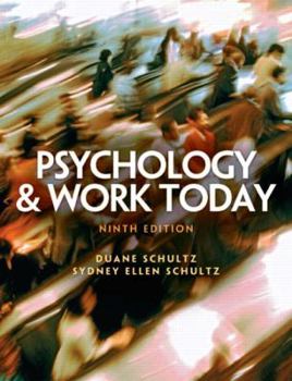 Paperback Psychology and Work Today Book