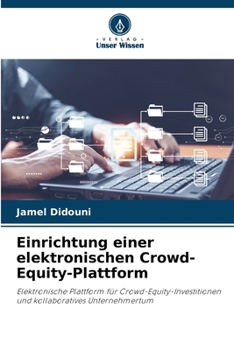 Paperback Einrichtung einer elektronischen Crowd-Equity-Plattform [German] Book