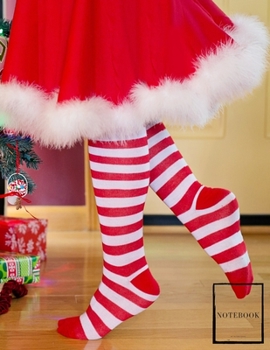 Christmas Time Lined Notebook Writing Pad Sketchbook: Unlined Ruled Pages Book (8.5 x 11 inches A4) - 100 Pages Journal II Planning, Drawing, Sketching, Writing (happy holidays)