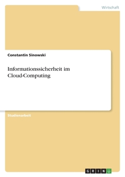 Paperback Informationssicherheit im Cloud-Computing [German] Book