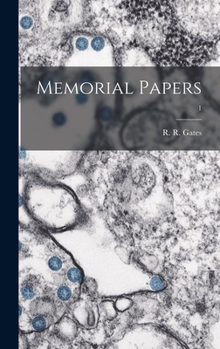 Hardcover Memorial Papers; 1 Book