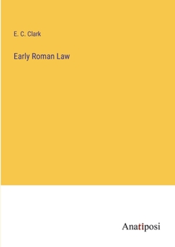 Early Roman Law