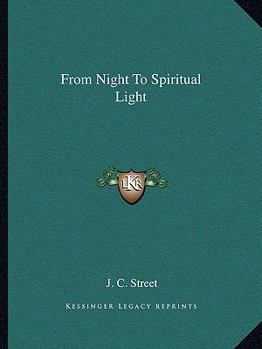 Paperback From Night To Spiritual Light Book