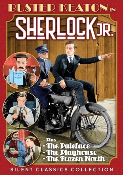 DVD Sherlock Jr. Book