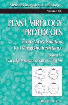 Paperback Plant Virology Protocols: From Virus Isolation to Transgenic Resistance Book