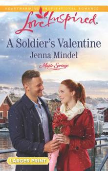 Mass Market Paperback A Soldier's Valentine [Large Print] Book