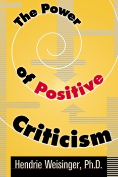Paperback The Power of Positive Criticism Book