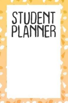 Paperback Student Planner: Gifts for Class of 2020 Seniors Teens Daily Diary and Journal Yellow with Seashells Design Book