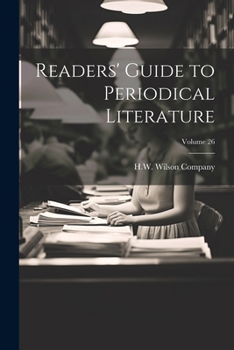 Paperback Readers' Guide to Periodical Literature; Volume 26 Book