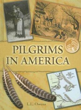 Library Binding Pilgrims in America Book