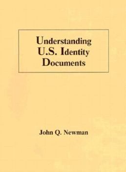 Paperback Understanding U.S. Identity Documents Book
