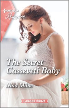 Mass Market Paperback The Secret Casseveti Baby [Large Print] Book