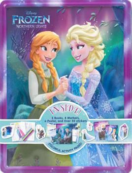 Paperback Disney Frozen Northern Lights Collectors Tin Book