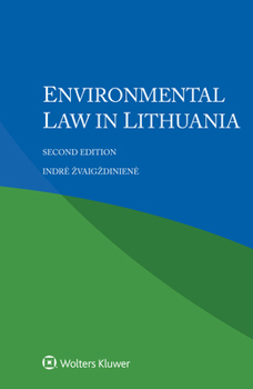 Paperback Environmental law in Lithuania Book