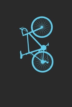 Blue Bicycle: Cycle Sport Notebook, Dotted Bullet (6" x 9" - 120 pages) ~ Sports Themed Notebook for Daily Journal, Diary, and Gift