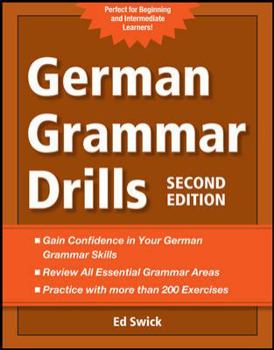 Paperback German Grammar Drills Book