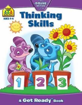 Paperback Thinking Skills (Get Ready Deluxe Workbook) Book