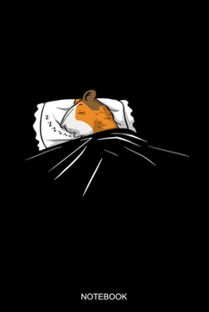 Notebook: Liniertes Notizbuch A5 -Schlafendes Meerschweinchen Notizheft I Süß Haustier Liebhaber Geschenk