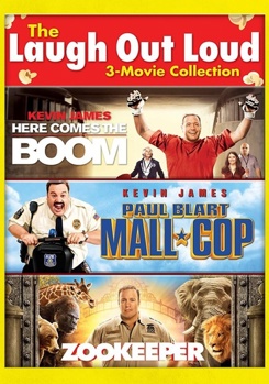 DVD Here Comes the Boom / Paul Blart: Mall Cop / Zookeeper Book