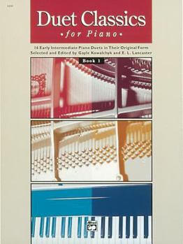 Paperback Duet Classics for Piano, Bk 1 Book