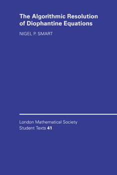 Hardcover The Algorithmic Resolution of Diophantine Equations: A Computational Cookbook Book