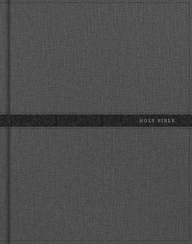 Hardcover KJV Notetaking Bible, Expanded Reference Edition, Gray/Charcoal Cloth Over Board Book