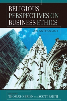 Paperback Religious Perspectives on Business Ethics: An Anthology Book
