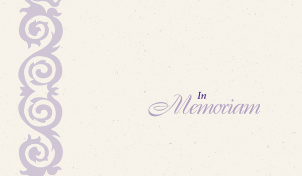 Misc. In Memoriam Cards: Pack of 25 Book