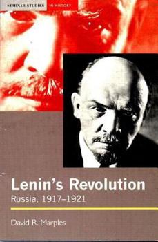 Paperback Lenin's Revolution: Russia, 1917-1921 Book