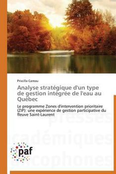 Paperback Analyse Stratégique d'Un Type de Gestion Intégrée de l'Eau Au Québec [French] Book