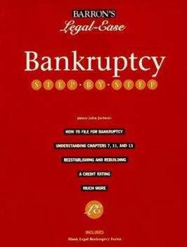 Paperback Bankruptcy Step-By-Step Book