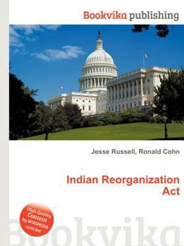 Paperback Indian Reorganization ACT Book