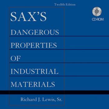 CD-ROM Sax's Dangerous Properties of Industrial Materials, Set CD-ROM Book
