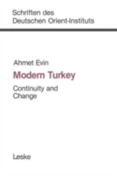 Paperback Modern Turkey: Continuity and Change [German] Book