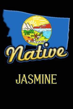 Paperback Montana Native Jasmine: College Ruled Composition Book