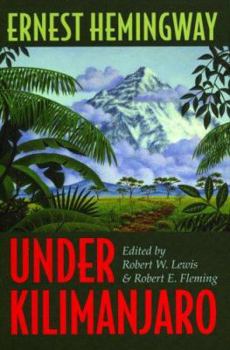 Hardcover Under Kilimanjaro Book