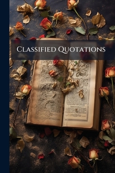 Paperback Classified Quotations Book