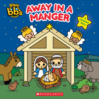 Hardcover Away in a Manger (Bible Bbs) Book