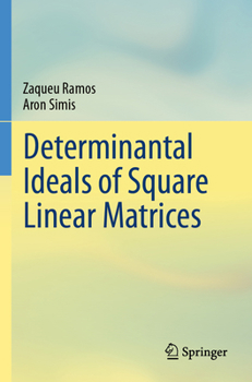 Paperback Determinantal Ideals of Square Linear Matrices Book