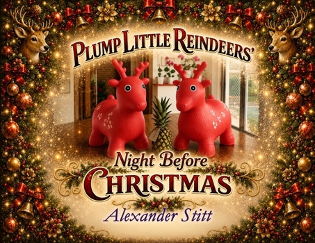 Paperback Plump Little Reindeers' Night Before Christmas Book