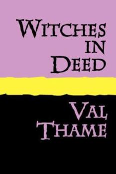 Paperback WITCHES IN DEED Large Print [Large Print] Book