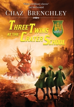Hardcover Three Twins at the Crater School Book